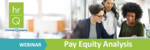 Pay equity analysis webinar 
